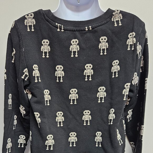 H & M Boys skull sweatshirt 6-8Y - Picture 4 of 5